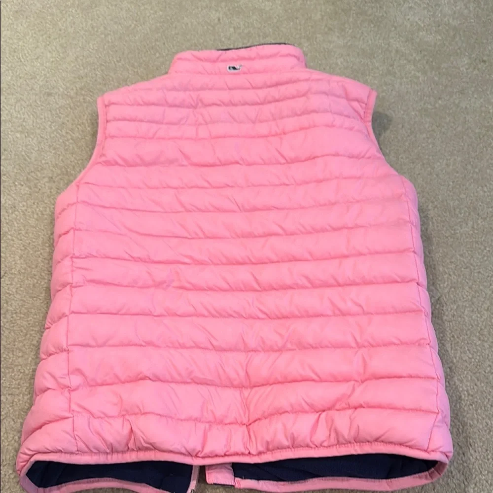 Bubblegum Pink vineyard vines Puffer Vest